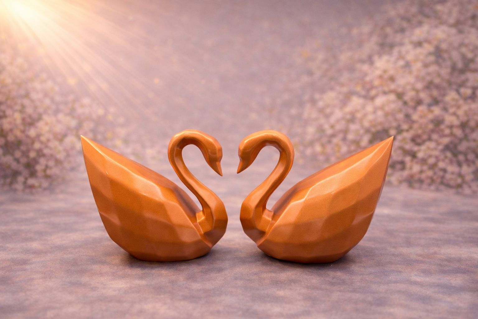 Hamsa Pair Silver · Facing Each Other